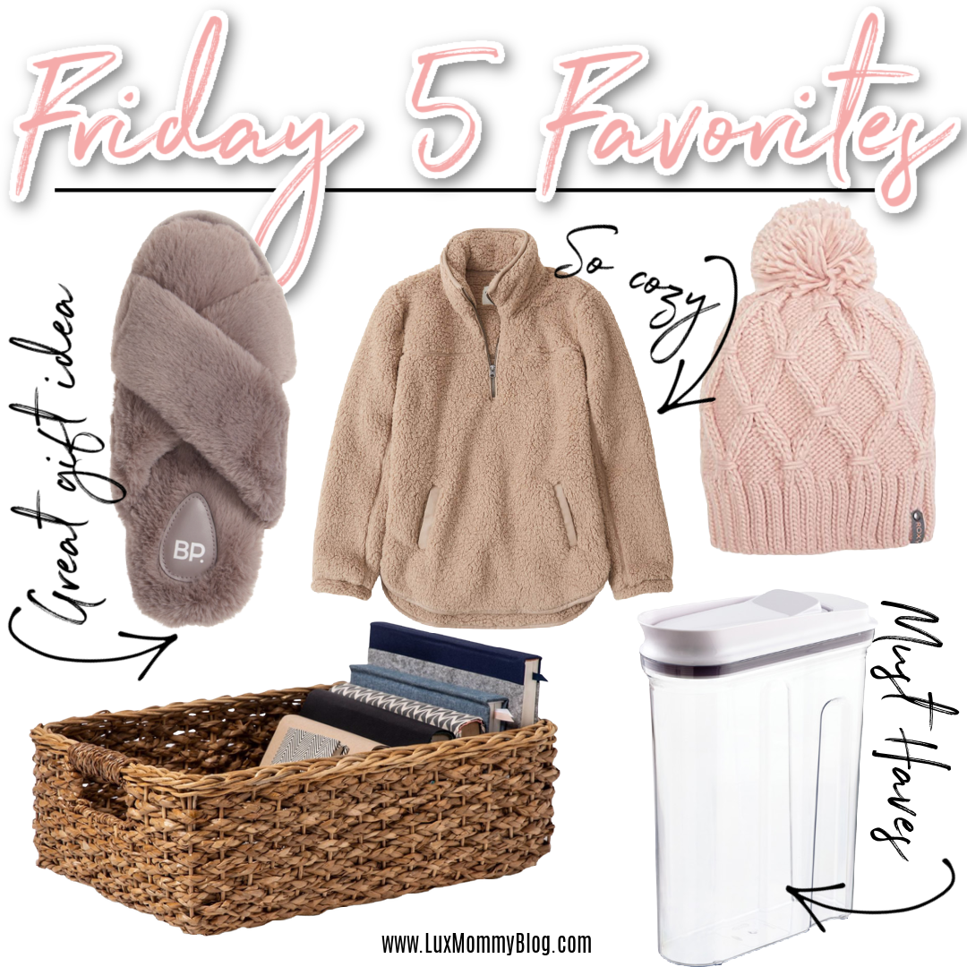 Friday 5 favorites
